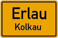 Straßen in Erlau Kolkau