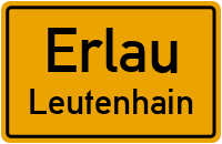Straßen in Erlau Leutenhain