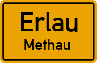Straßen in Erlau Methau