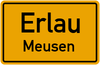 Straßen in Erlau Meusen