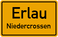 Erlauer Straße in 09306 Erlau (Niedercrossen)