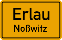 Straßen in Erlau Noßwitz