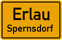 Straßen in Erlau Spernsdorf