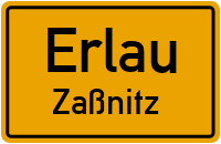 Straßen in Erlau Zaßnitz