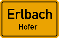 Hofer in ErlbachHofer