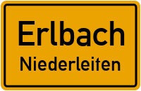 Straßen in Erlbach Niederleiten