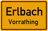 Vorrathing in ErlbachVorrathing