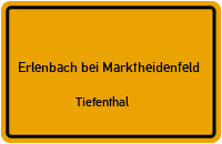 Waaggasse in 97837 Erlenbach bei Marktheidenfeld (Tiefenthal)