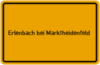 Wo liegt Erlenbach bei Marktheidenfeld?