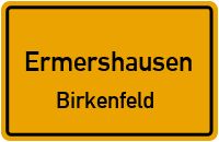 Dippacher Straße in ErmershausenBirkenfeld