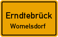Erndtebrücker Straße in ErndtebrückWomelsdorf