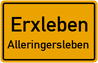 Friedhofstraße in ErxlebenAlleringersleben