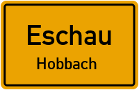 Aulenbacher Straße in 63863 Eschau (Hobbach)