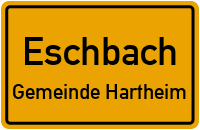 Staufener Straße in EschbachGemeinde Hartheim