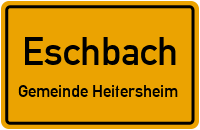 Heitersheimer Straße in 79427 Eschbach (Gemeinde Heitersheim)