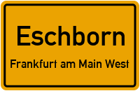 Elly-Beinhorn-Straße in EschbornFrankfurt am Main West