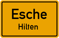 Ringstraße in EscheHilten