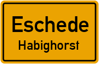 Friedhofsweg in EschedeHabighorst