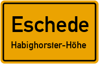 Erikaweg in EschedeHabighorster-Höhe