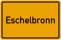 Eschelbronn in Baden-Württemberg