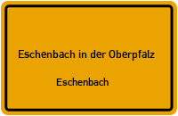 Stadtmauerweg in 92676 Eschenbach in der Oberpfalz (Eschenbach)