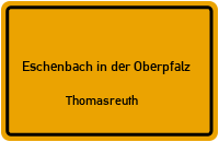 St 2168 in Eschenbach in der OberpfalzThomasreuth