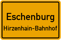 Steinmetzstraße in EschenburgHirzenhain-Bahnhof