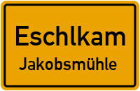 Straßenverzeichnis Eschlkam Jakobsmühle