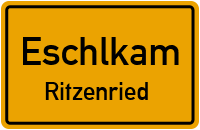 Straßen in Eschlkam Ritzenried