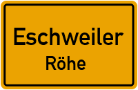 Straßenverzeichnis Eschweiler Röhe