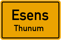 Hauptstraße in EsensThunum