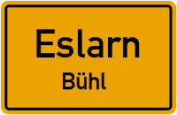 Siedlungsstraße in EslarnBühl