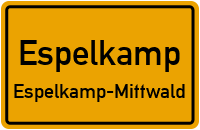 Rathausstraße in EspelkampEspelkamp-Mittwald