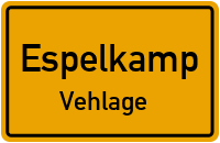 Straßen in Espelkamp Vehlage