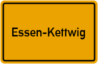 Ortsschild Essen-Kettwig