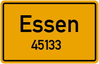 Straßen in 45133 Essen