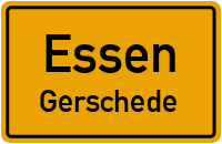 Ewald-Dutschke-Straße in EssenGerschede