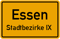 B224 in EssenStadtbezirke IX