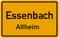 Mühlenweg in EssenbachAltheim