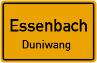 Straßen in Essenbach Duniwang