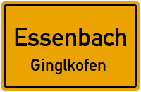 Straßen in Essenbach Ginglkofen