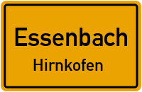 Straßen in Essenbach Hirnkofen
