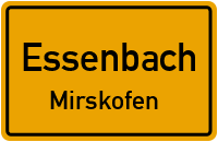 Bergstraße in EssenbachMirskofen