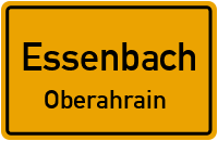 Flurstraße in EssenbachOberahrain