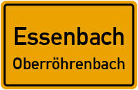 Straßen in Essenbach Oberröhrenbach