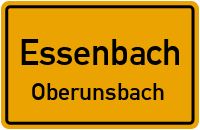 Straßen in Essenbach Oberunsbach