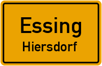 Straßen in Essing Hiersdorf