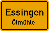 Straßenverzeichnis Essingen Ölmühle
