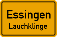 Straßenverzeichnis Essingen Lauchklinge