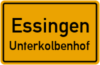 Straßenverzeichnis Essingen Unterkolbenhof
